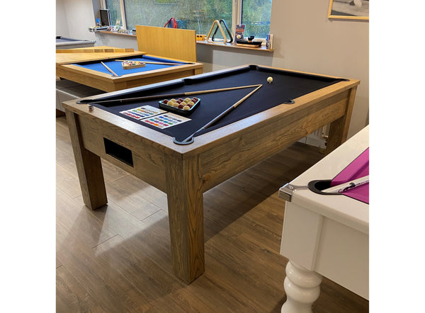 Funky Munky Tournament Slate Bed Pool Table | Solid Oak | 6ft & 7ft Sizes
